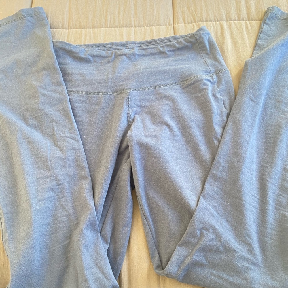 pacsun light blue flare pants